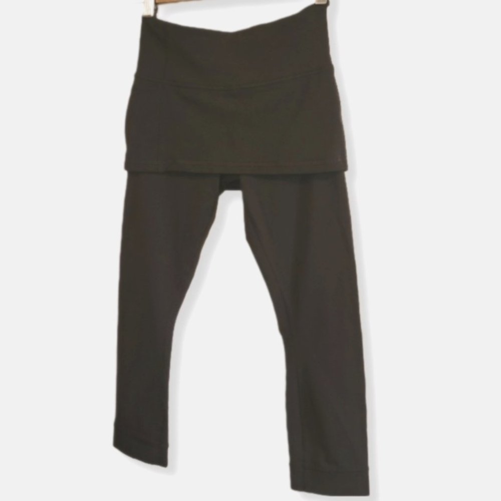 LULULEMON Athletica Leggings with Skirt Overlay